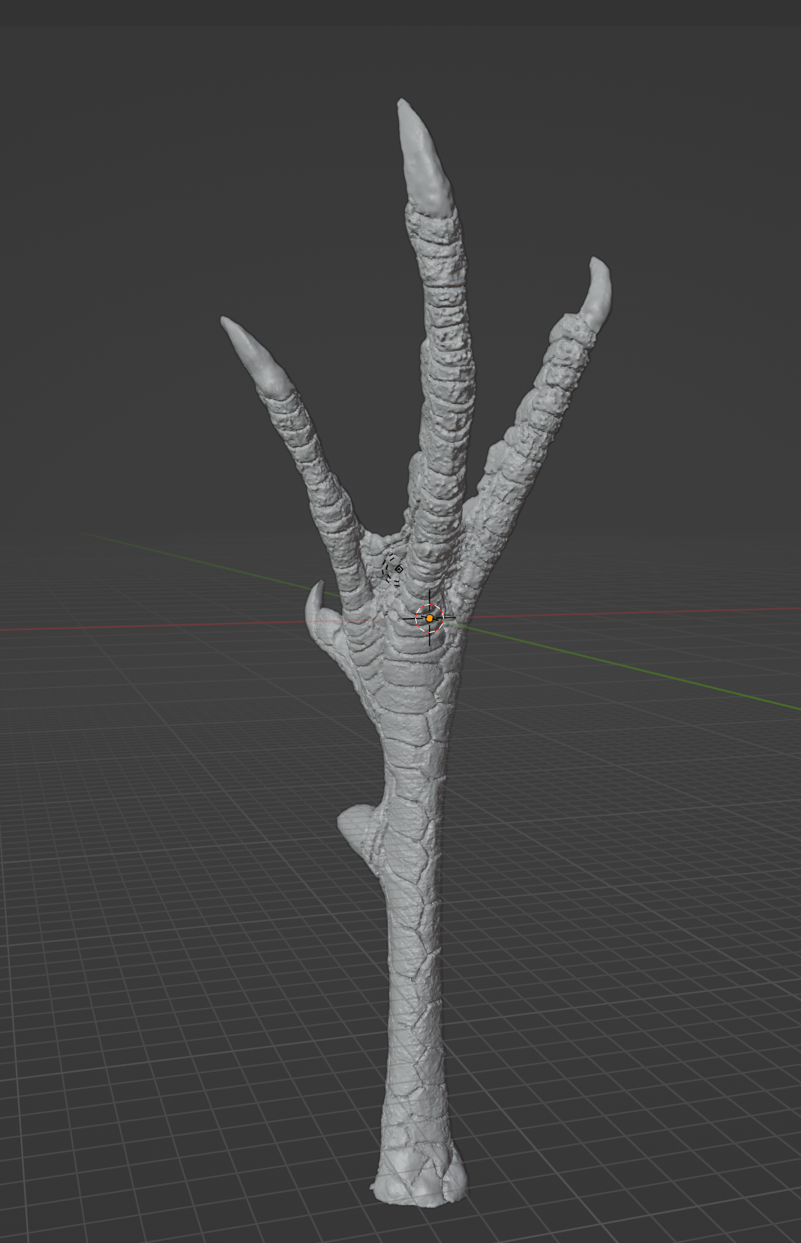 Chicken Foot (STL) Commercial License