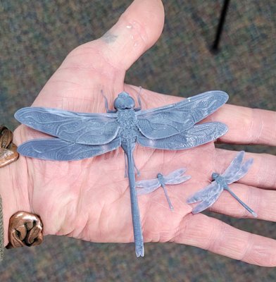 Green Emperor Dragonfly Commercial License STL