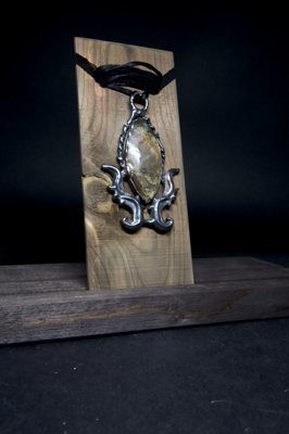 Mystic Forest Labradorite Pendant
