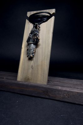 Midnight Crystal Storm Amulet