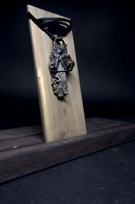 Midnight Crystal Storm Amulet