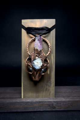 Lunar Cat's Violet Crown